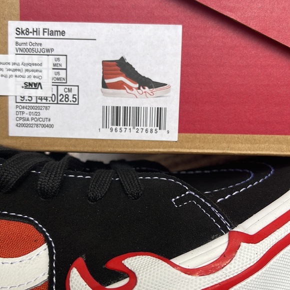 Vans Men’s
Sk8-Hi Flame VN0005UJGWP Sneakers - Picture 16 of 16